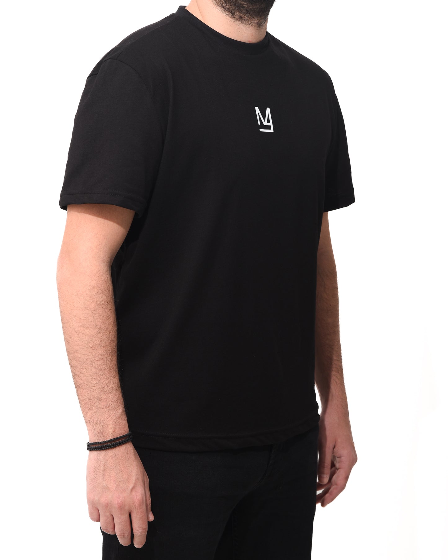 "Step Closer" Unisex Tee In Black