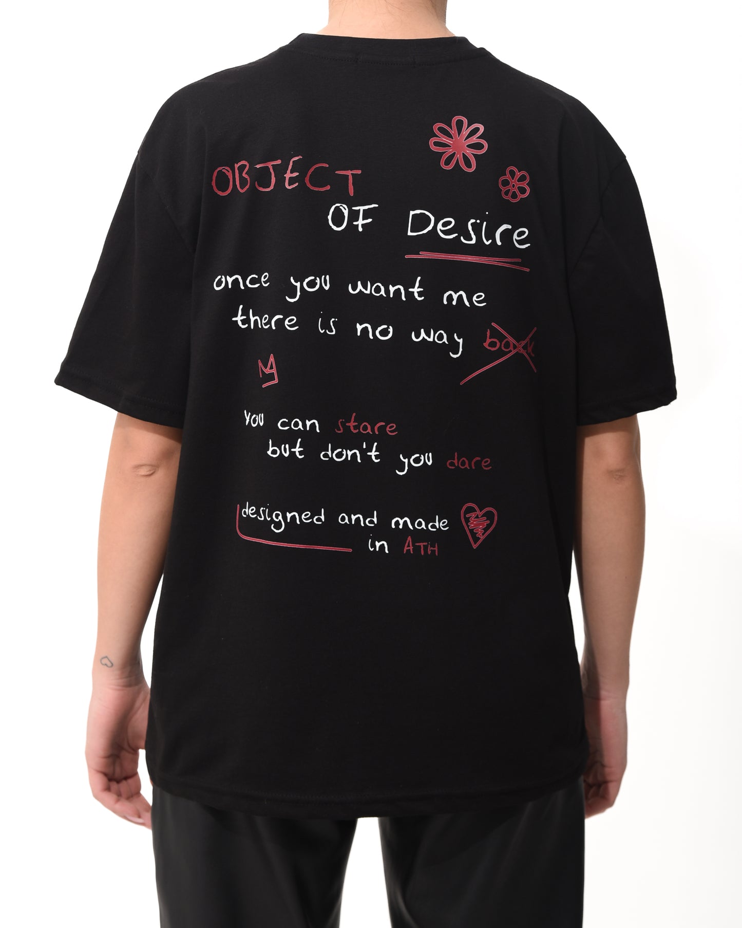 "Object of Desire" Unisex Tee In Black