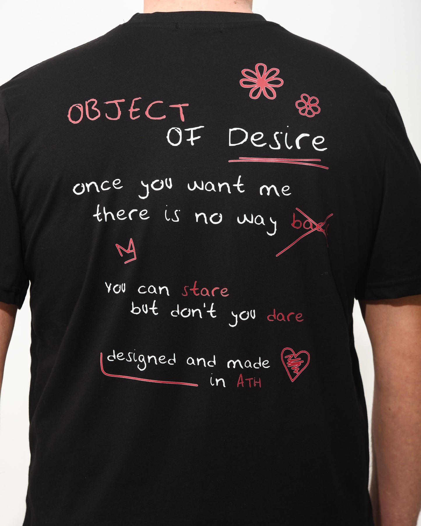 "Object of Desire" Unisex Tee In Black
