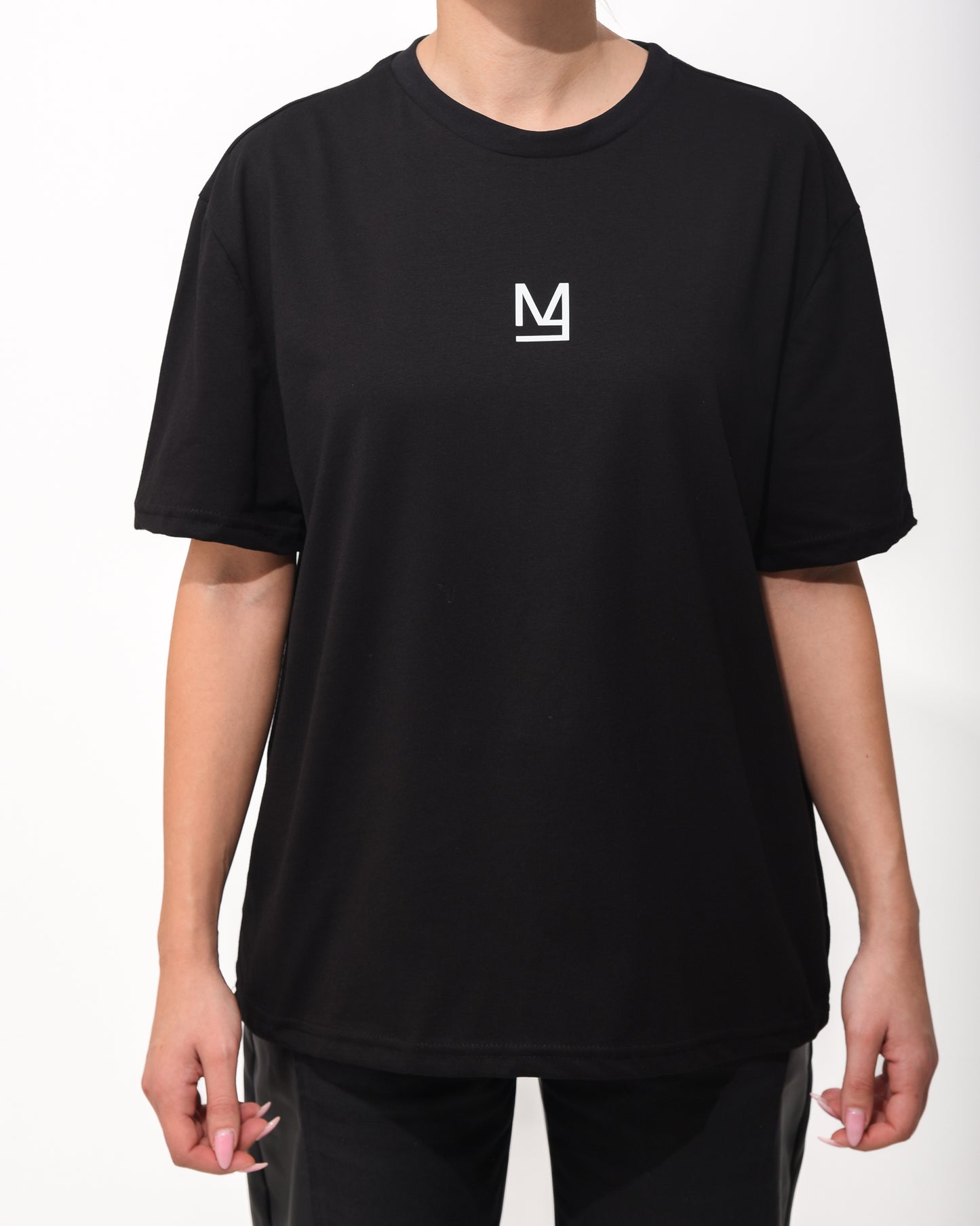 "Step Closer" Unisex Tee In Black
