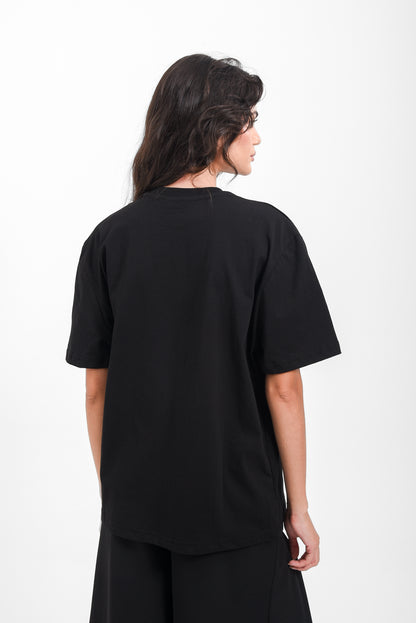 "Shit I miss you" Unisex Tee In Black