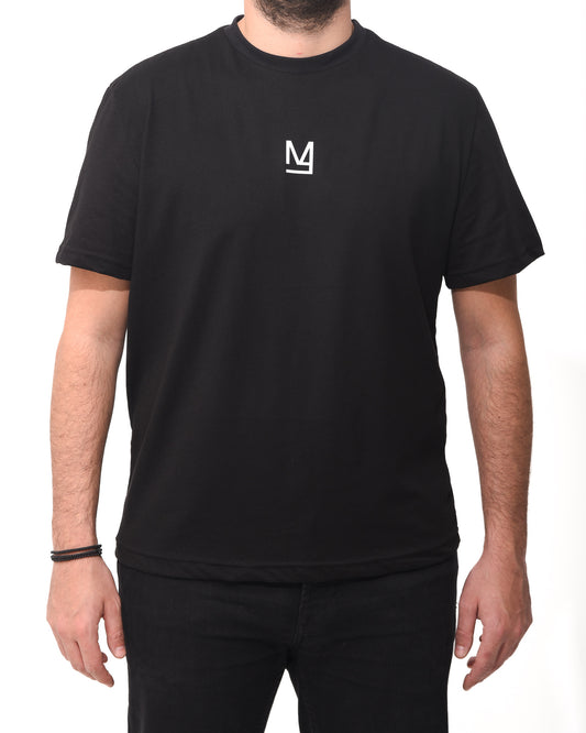 "Step Closer" Unisex Tee In Black