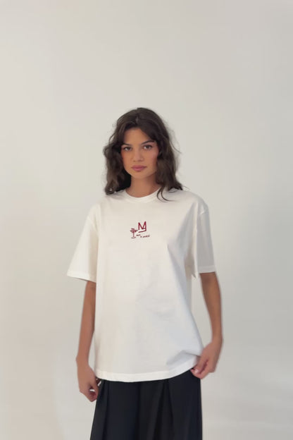 "I am a mess" Unisex Tee In Ivory