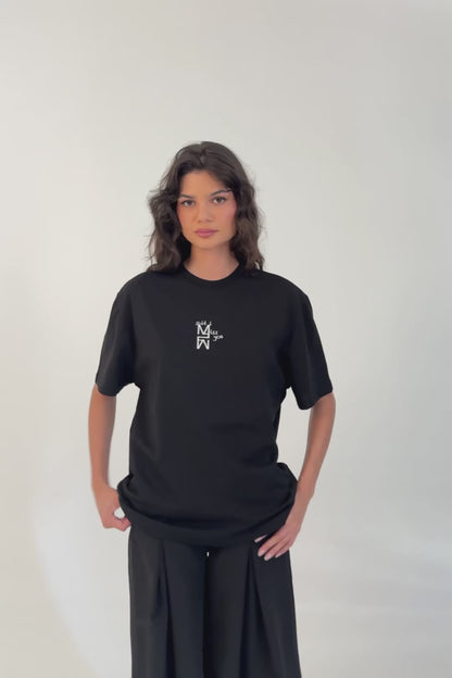 "Shit I miss you" Unisex Tee In Black